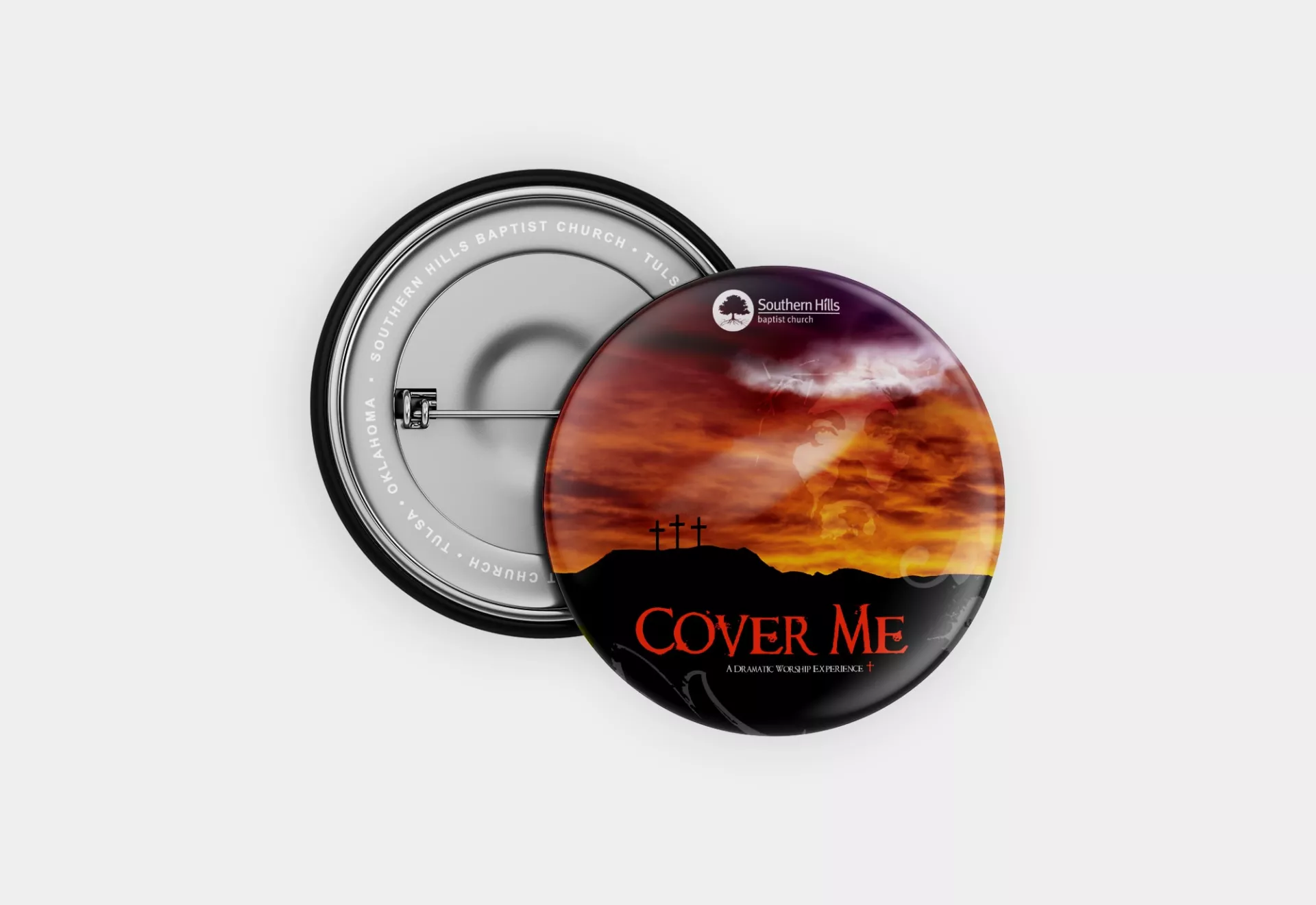 Cover Me Button Design by Matcha Design Cover Me Button Design