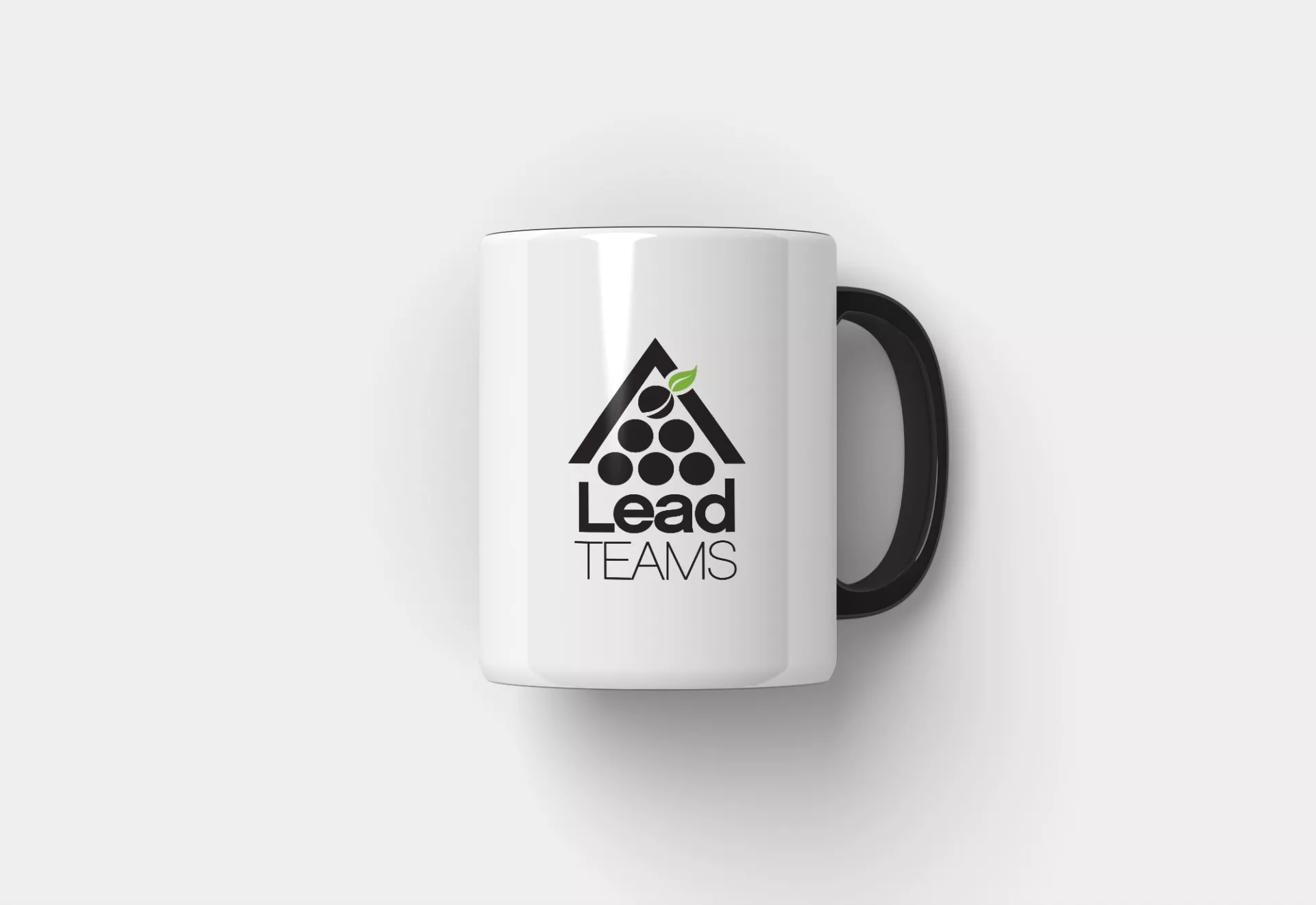 Lead Teams Logo Design on Mug by Matcha Design Lead Teams Logo Design on Mug