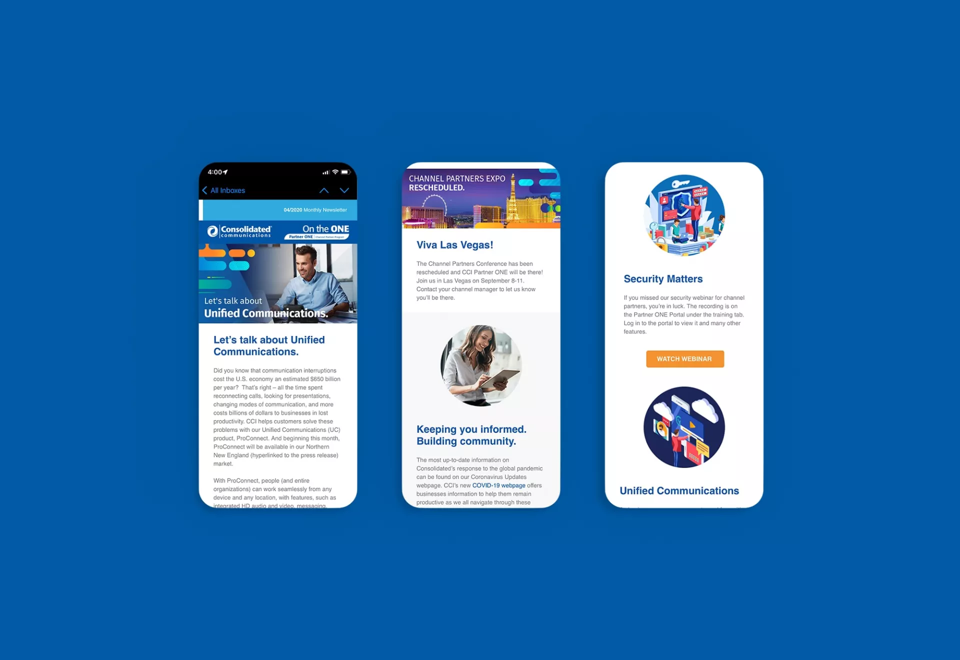 Partner One Newsletter by Matcha Design Partner One Newsletter