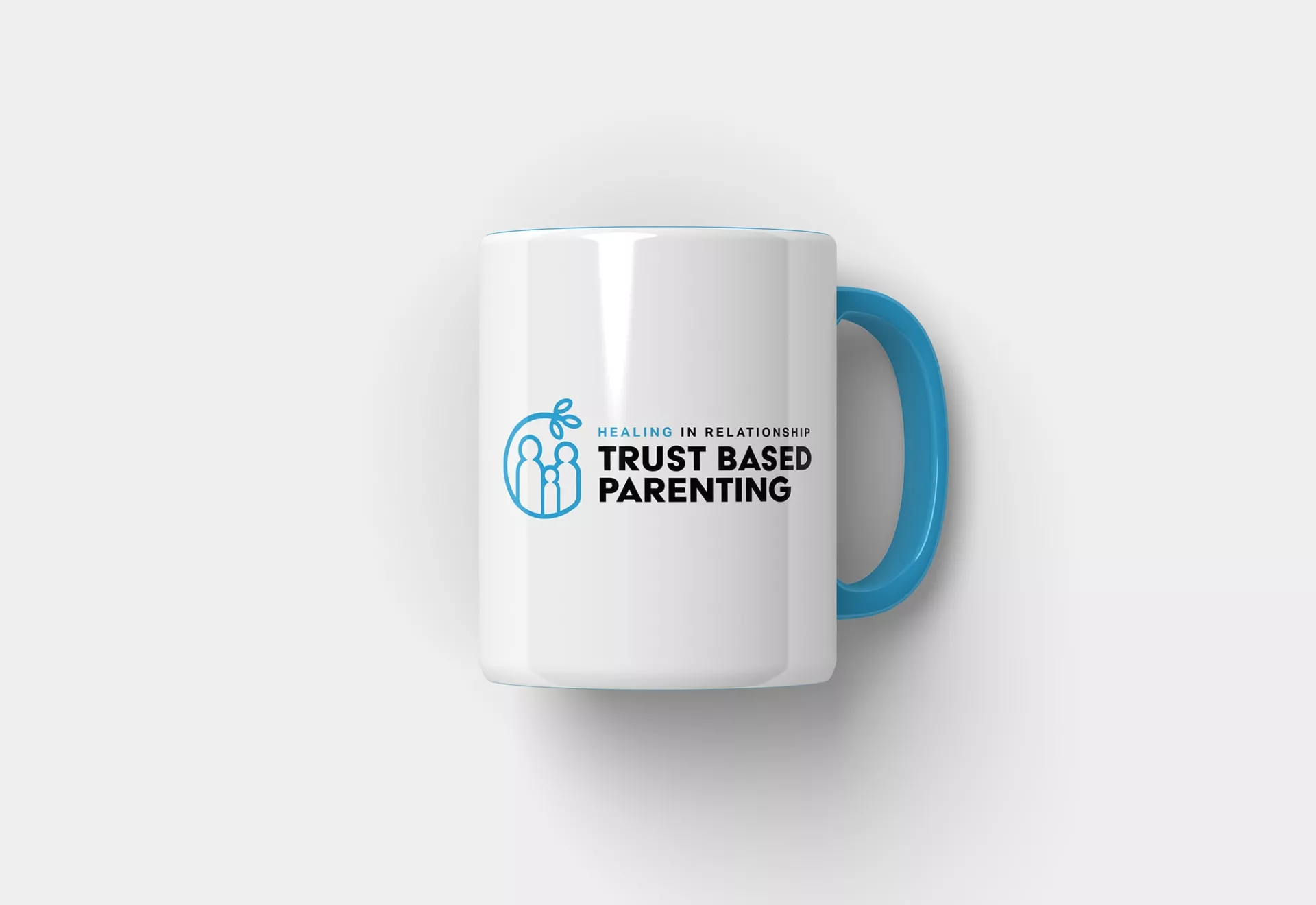Trust Based Parenting Logo Design by Match Design Trust Based Parenting Logo Mug Design