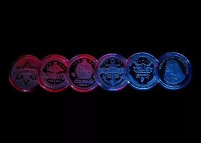 Commemorative Coin Design for a Tulsa Air Conditioning Repair Service