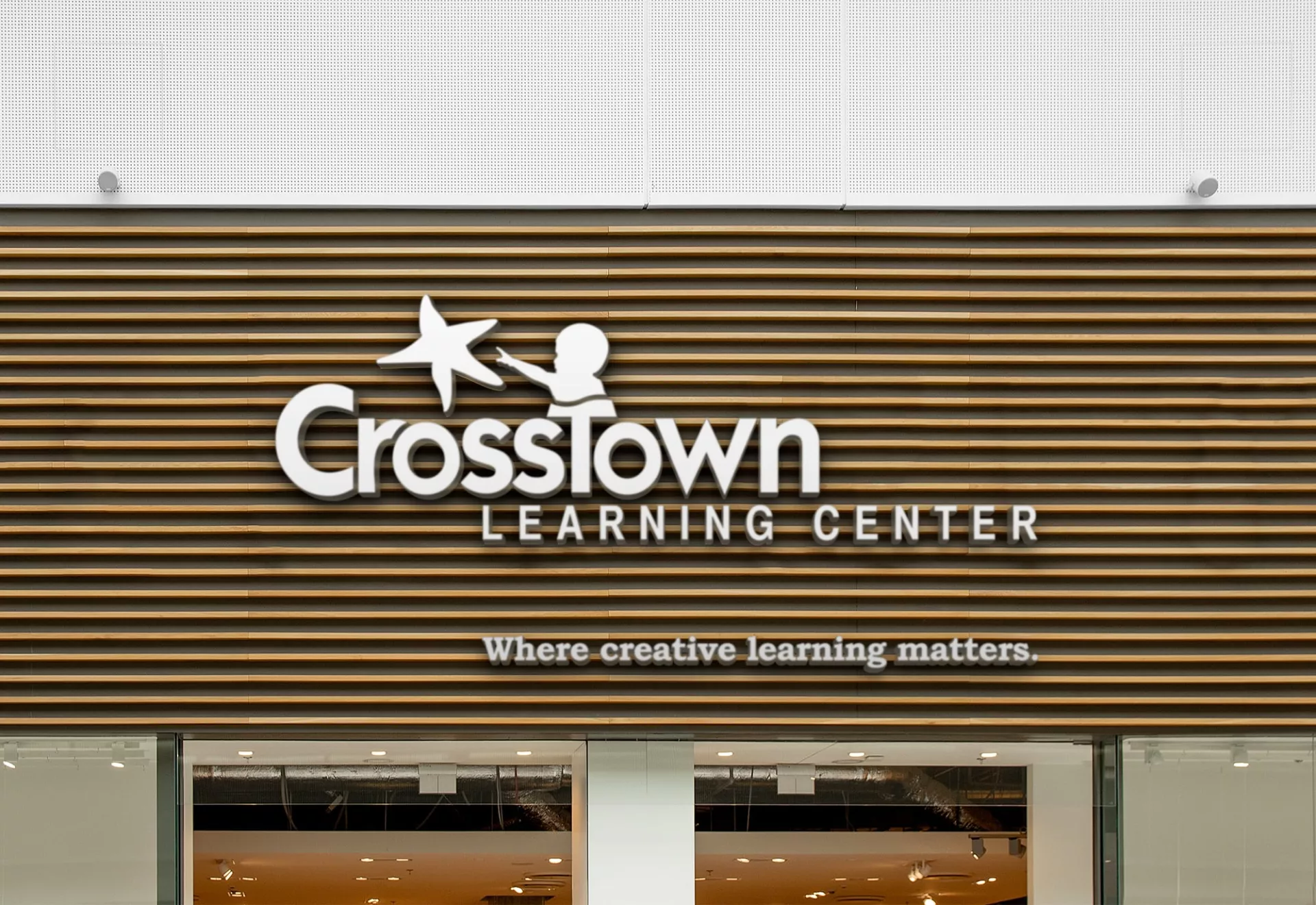 Crosstown-Learning-Center-Brand-7 Trust Based Parenting Logo Cap Design