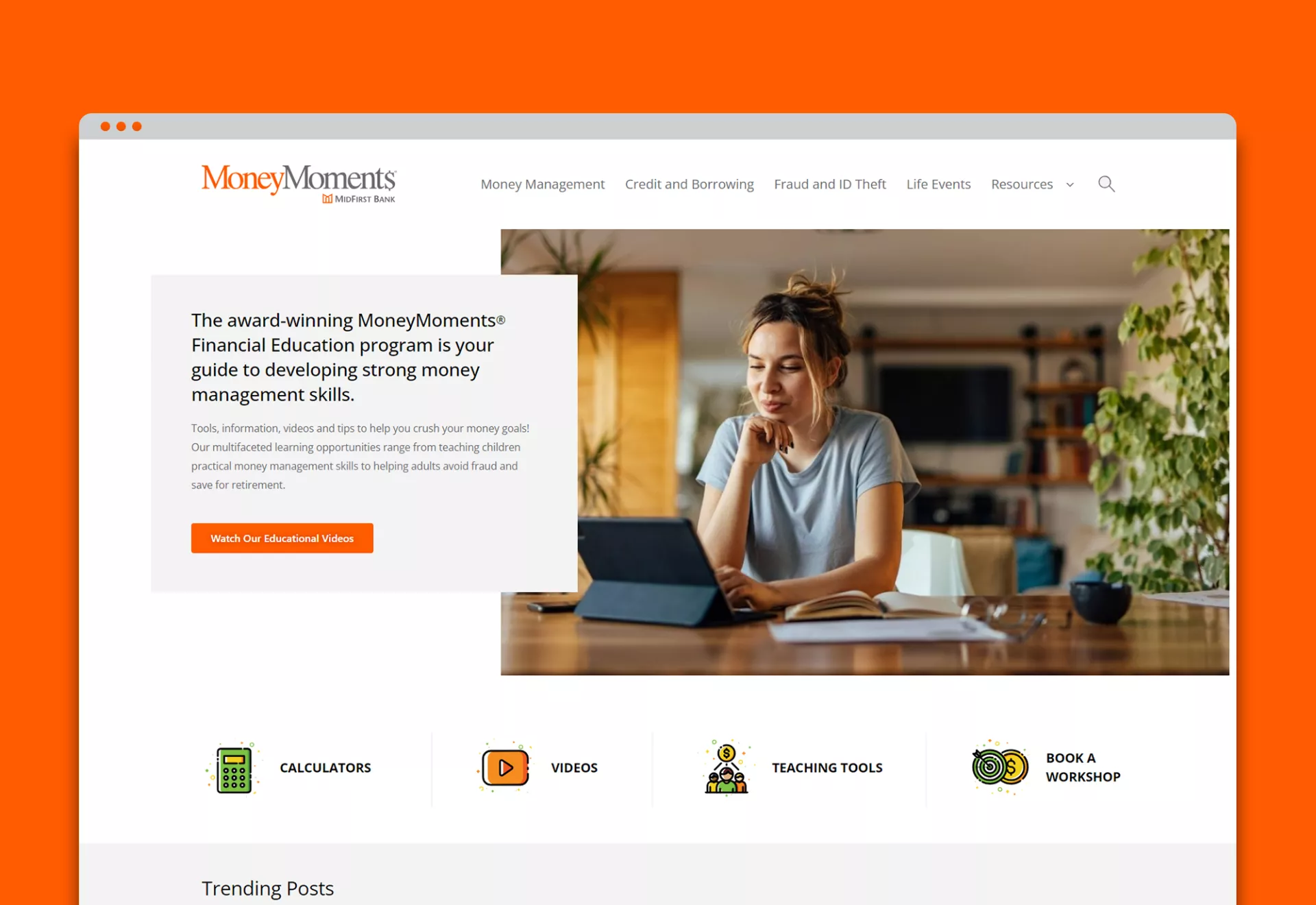 MoneyMoments Website Design & Development by Matcha Design MoneyMoments Website Design & Development by Matcha Design