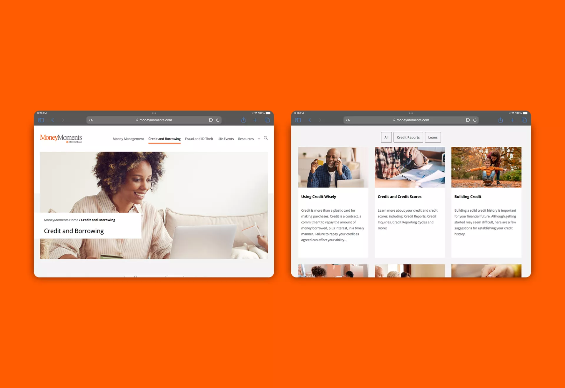 MoneyMoments-Website-Design-Development-4 Laflin Investigative Group Website Design by Matcha Design