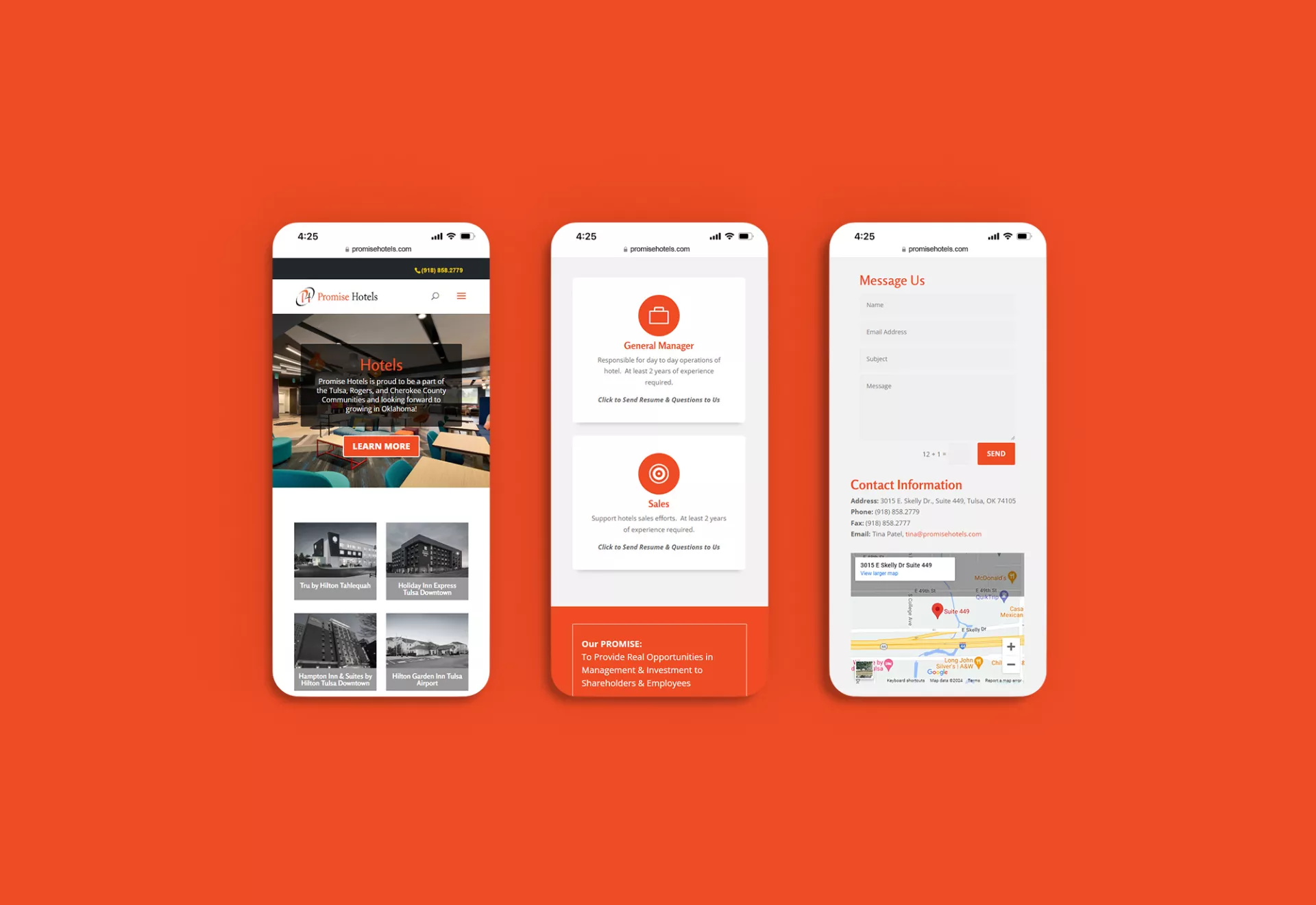 Promise-Hotels-Website-Design-Development-3 Laflin Investigative Group Website Design by Matcha Design