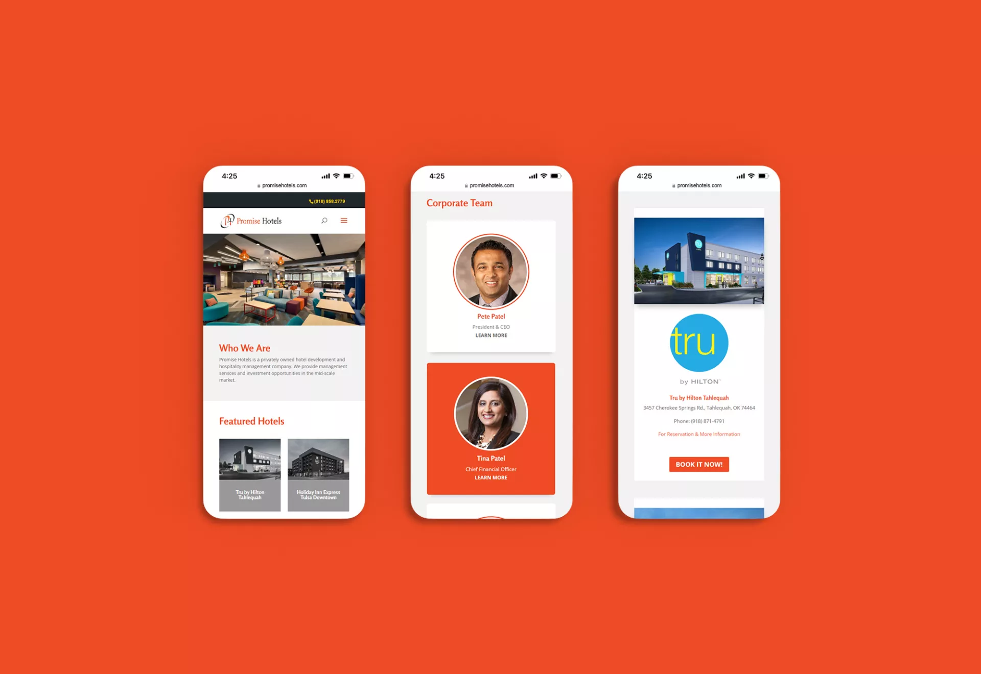 Promise-Hotels-Website-Design-Development-4 Laflin Investigative Group Website Design by Matcha Design
