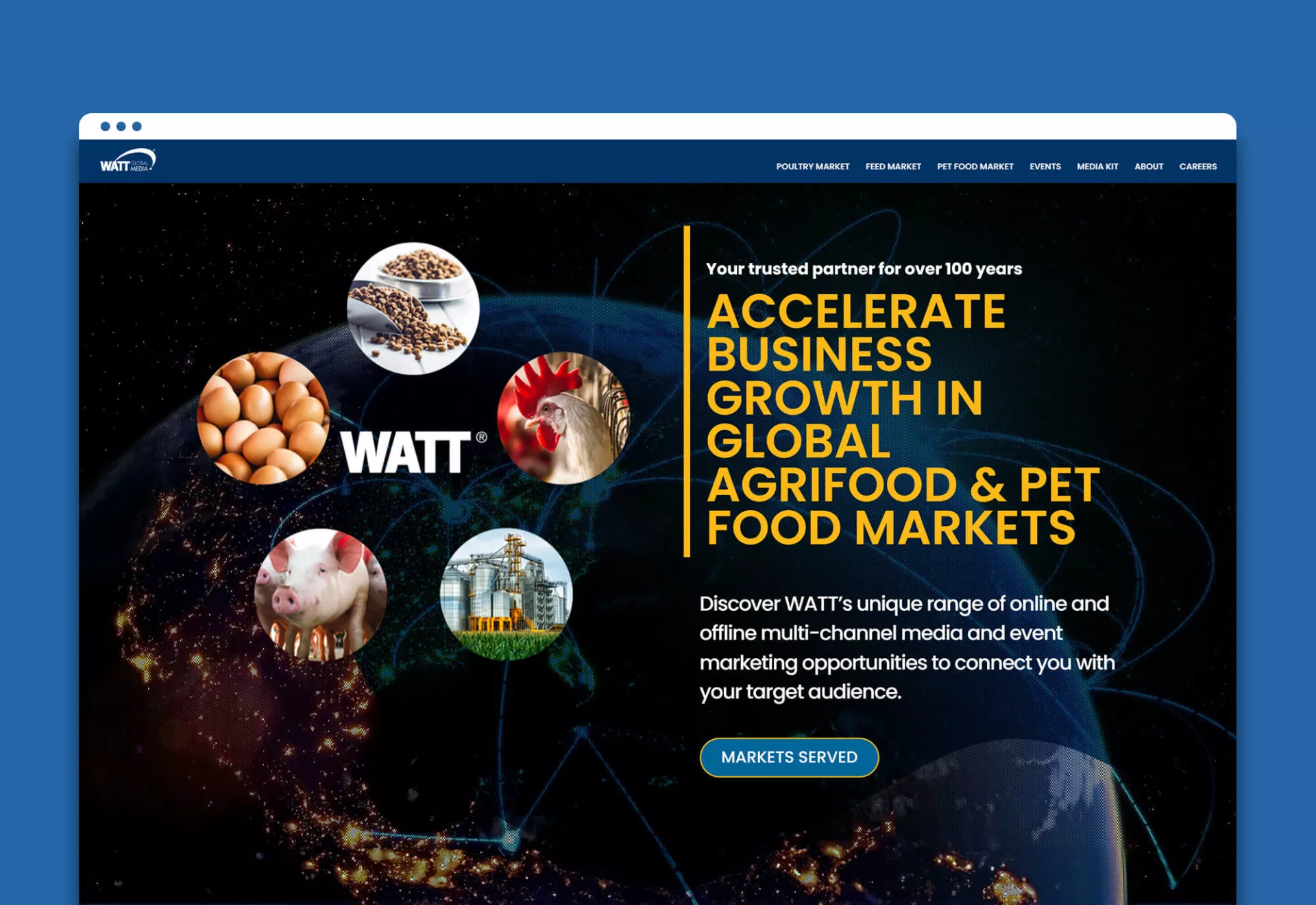 WATT Global Media Website Design & Development by Matcha Design WATT Global Media Website Design & Development by Matcha Design
