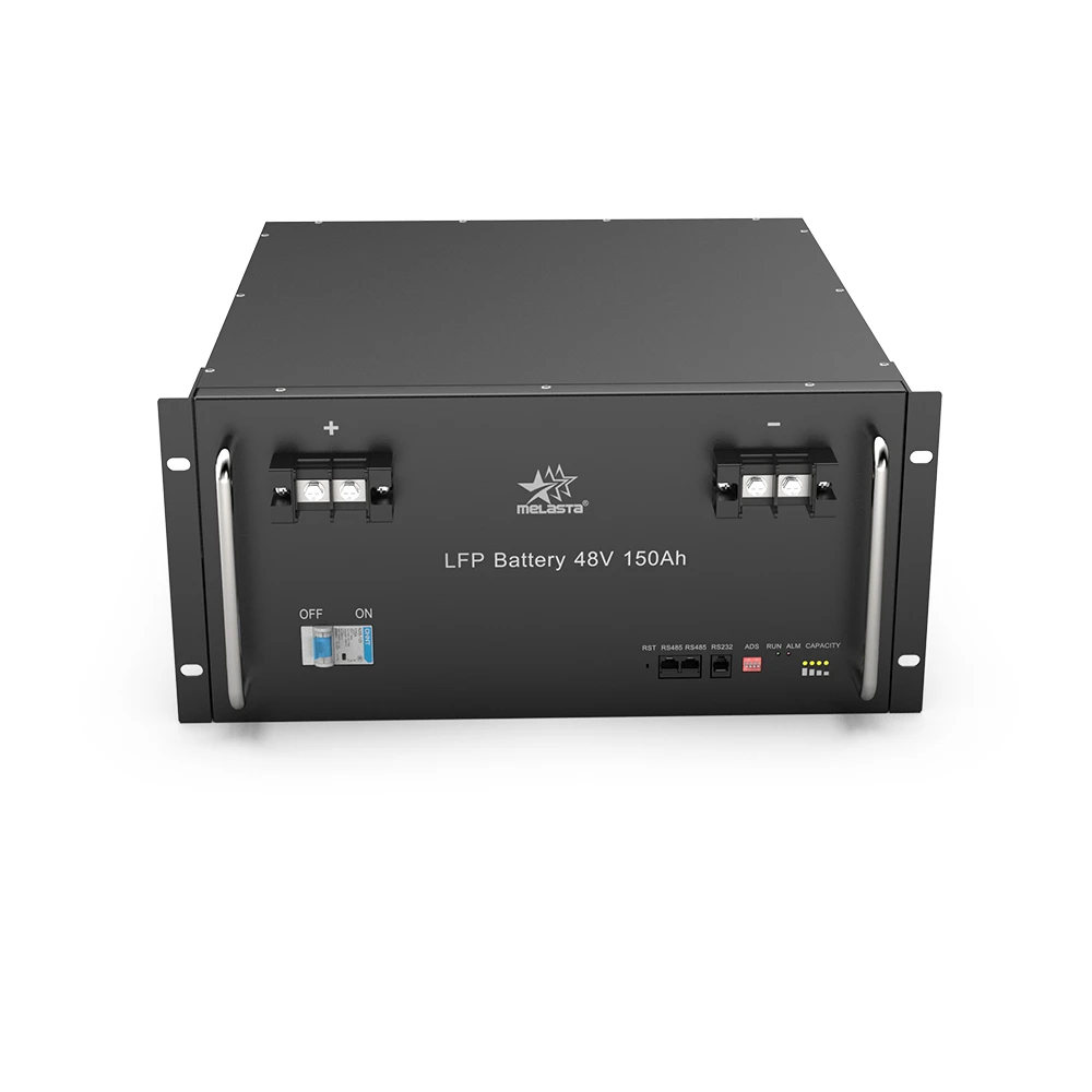 AFTERTECH Batterie Stockage 48V 150Ah 7.2kWh LiFePO4 - Rechargeable Lithium Fer Phosphate
