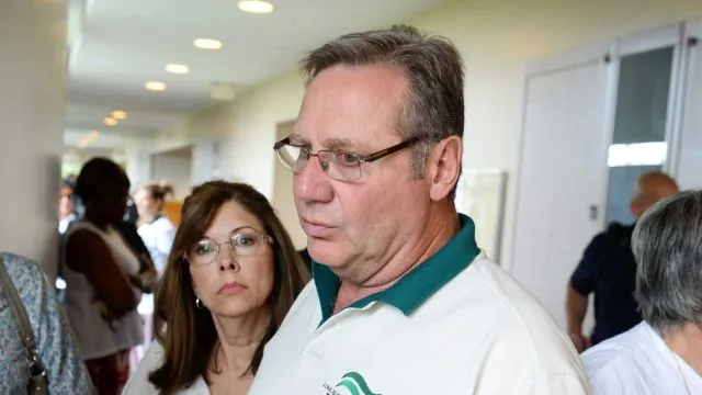 Bill Smith, father of Kevin, speaks after the trial of Joseph Keleher, 25, of Ronkonkoma, in Suffolk County Court, Friday, June, 19, 2015. Keleher had almost three times the legal limit of alcohol in his system when he crashed a car and killed Kevin Smith last year. Photo Credit: Steve Pfost