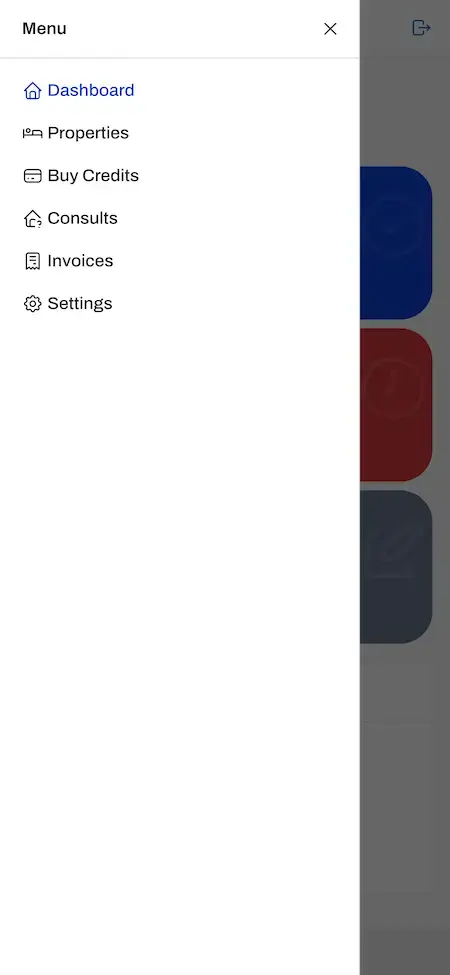 Zillow Clone 16 Zillow Like App Menu Navigation Screen
