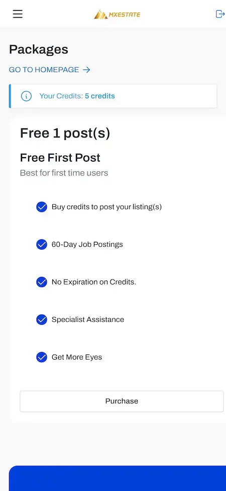 Zillow Clone 17 Zillow Alternative Packages Details Screen