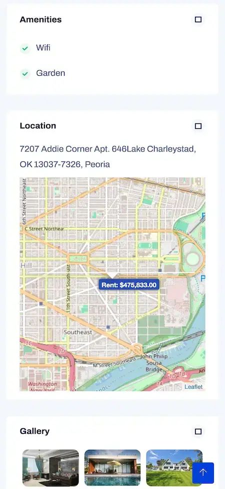Zillow Clone 19 Find your Property location Display Zillow Clone App.