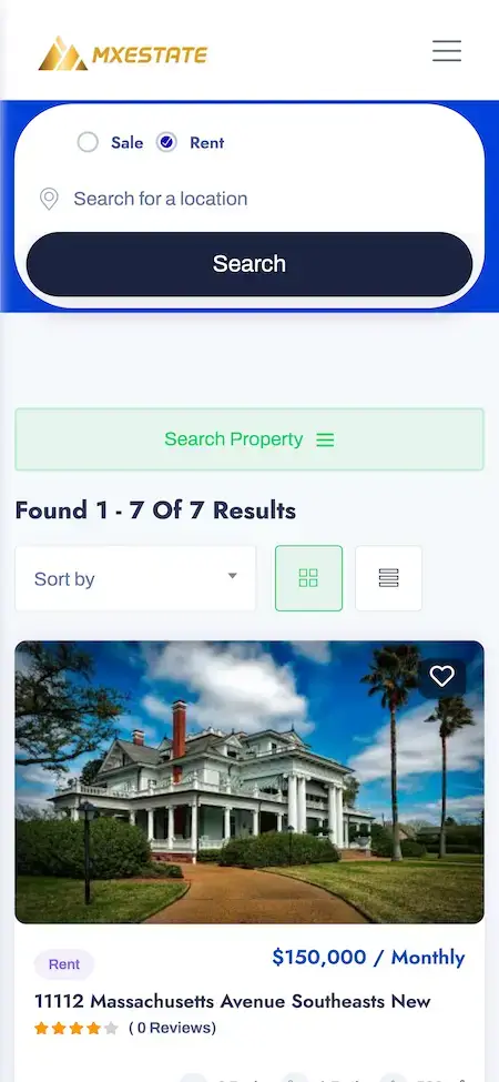 Zillow Clone 21 Search Property Display Zillow Clone Mobile app.
