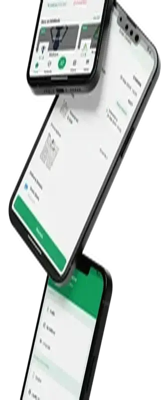 1mg Clone 8 Overview of 1mg clone app design with three mobile screen layouts.