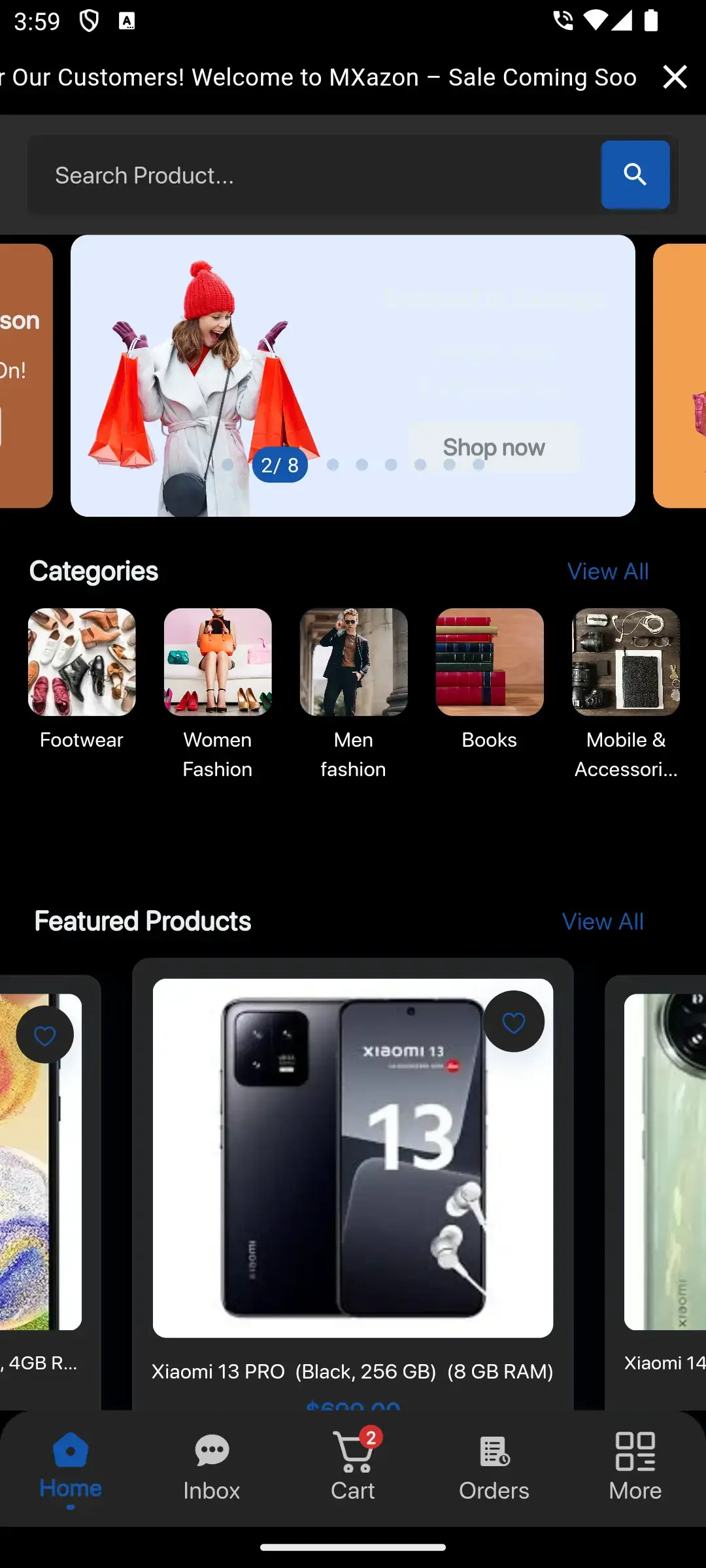 Amazon Clone 21 Amazon Clone Mobile App homepage Details Screen