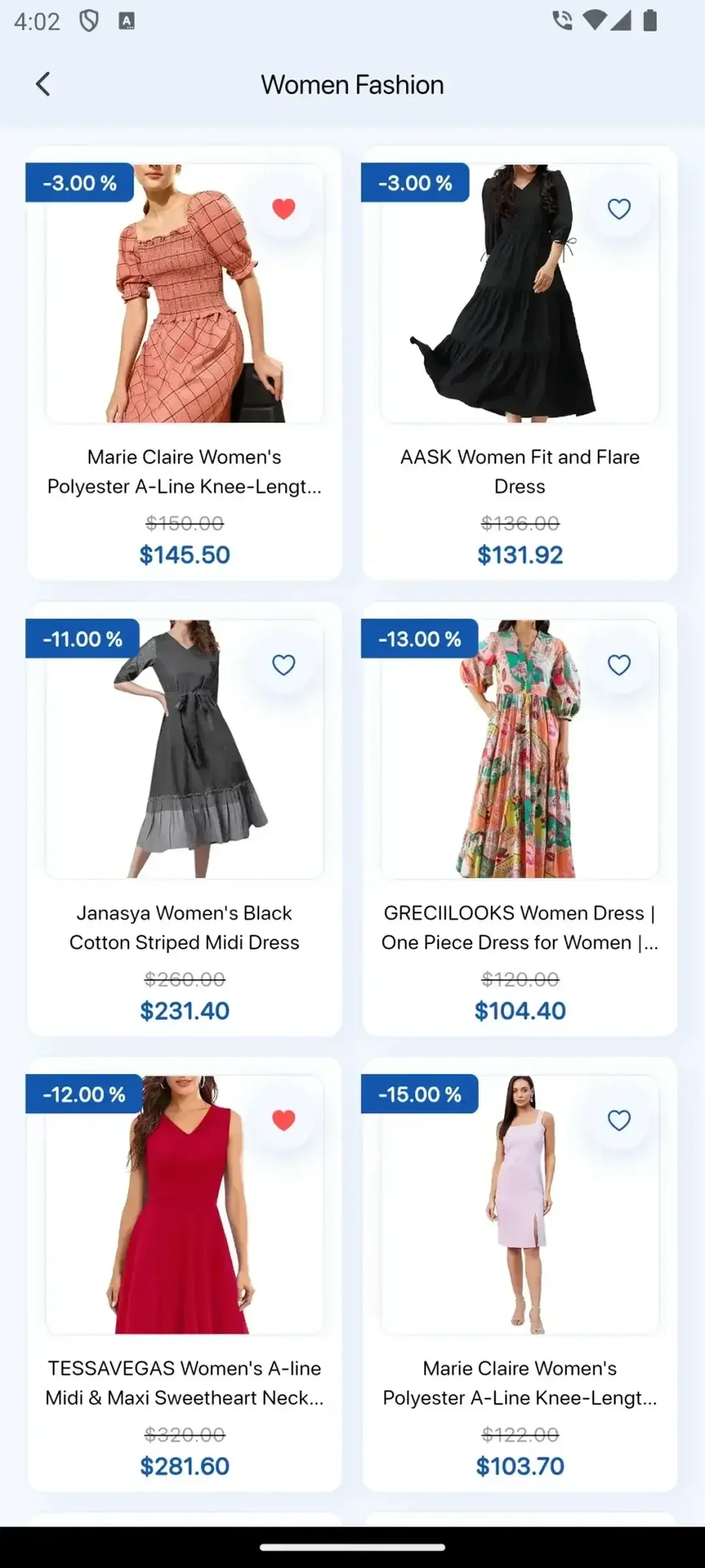 Noon Clone 22 Ecommerce Clone Womens Wear Product Catalog