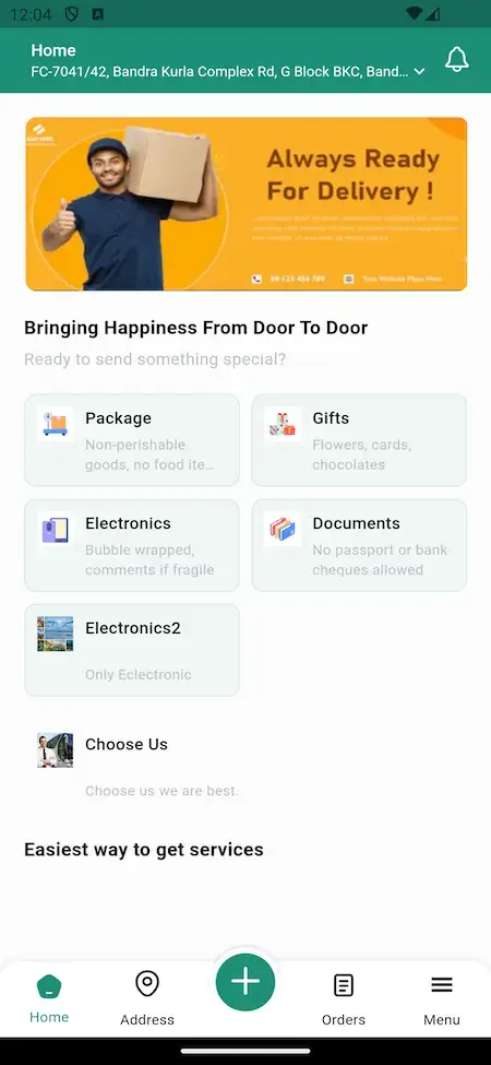 Dunzo Clone 17 Dunzo Clone UI Order homepage Details Page Display