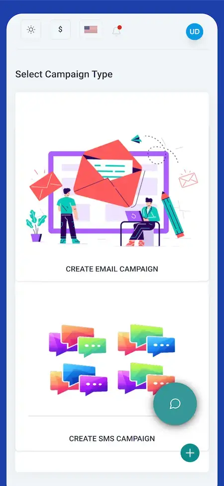 Mailchimp Clone 14 Mailchimp Inspired Mobile App Screen show campaign information