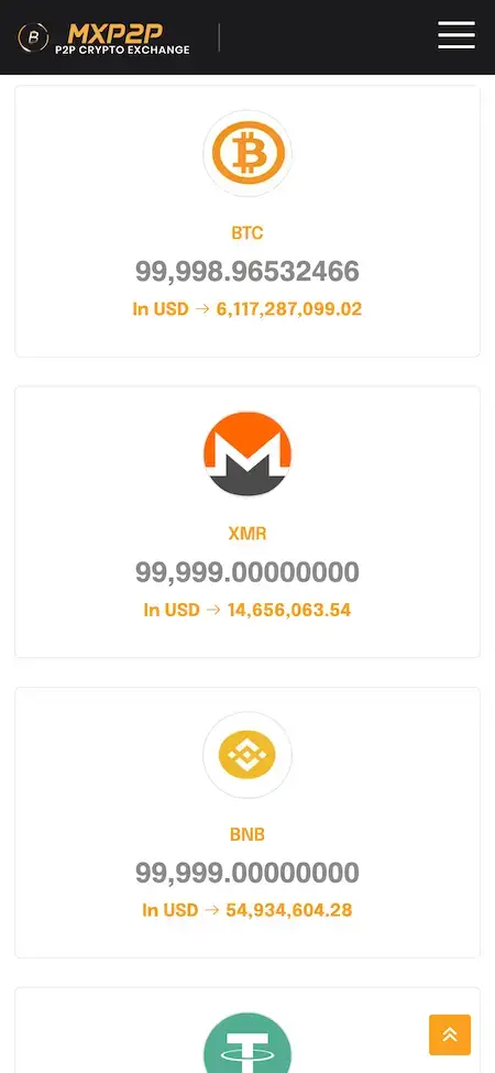 Paxful Clone 20 Live Crypto Prices Screen - Paxful Inspired Crypto App