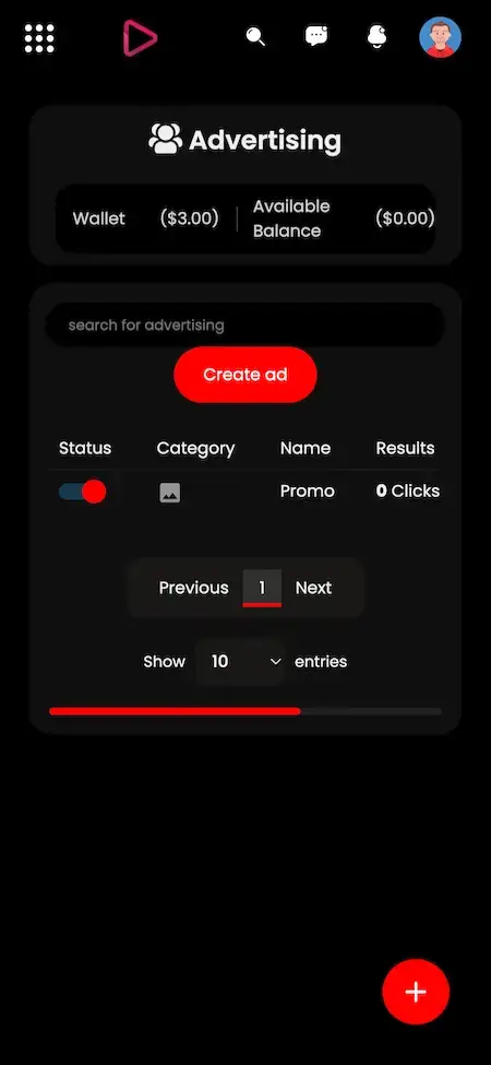 YouTube Clone 13 youtube Clone Mobile App Screen.