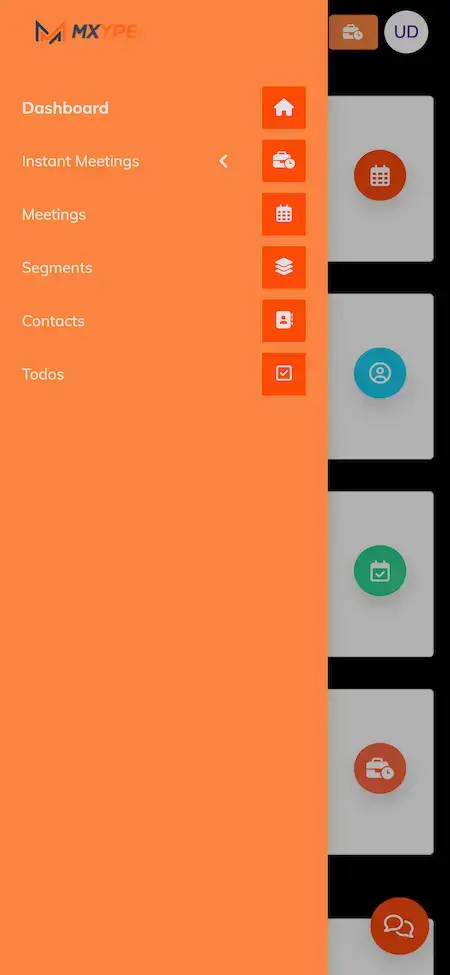 Skype Clone 15 Skype Clone Mobile App Dashboard Screen.