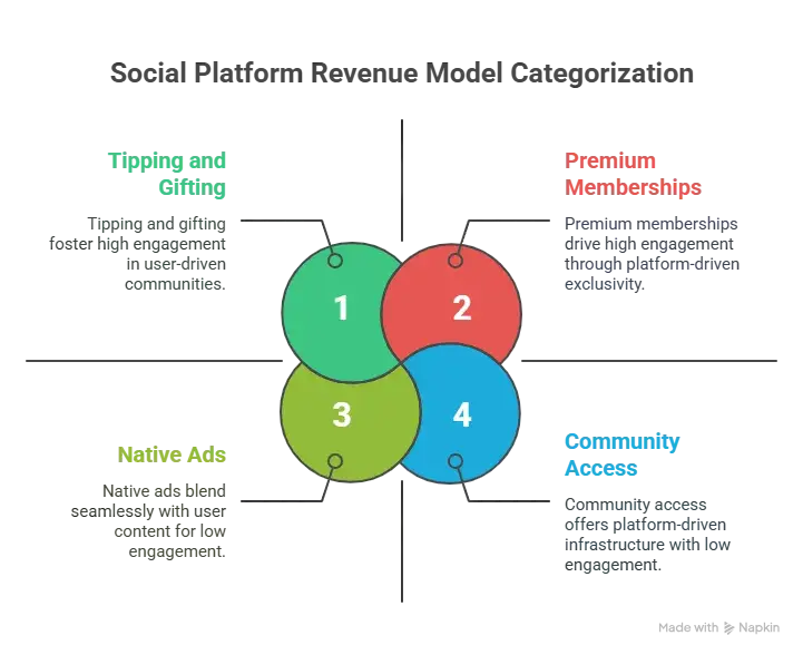 Revenue Model for Social Networking and Community Platform 1 Revenue Models for Social Networking App
