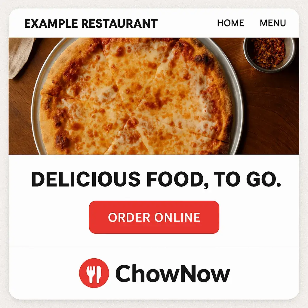 Chownow App Features: A Smart Clone Blueprint 1 Chownow Restaurant Interface