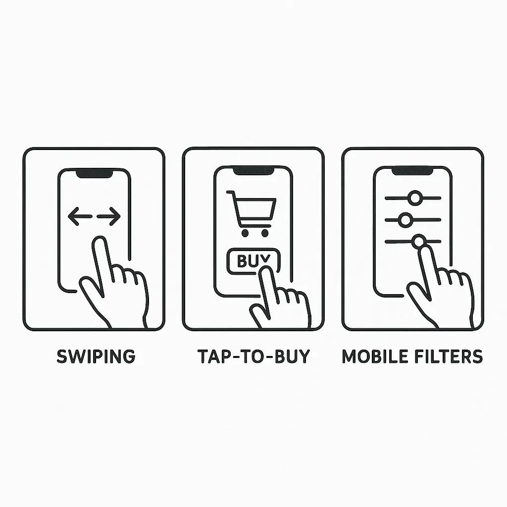 Must-Have Features in an Etsy-Like App 4 Interactive UX Gestures