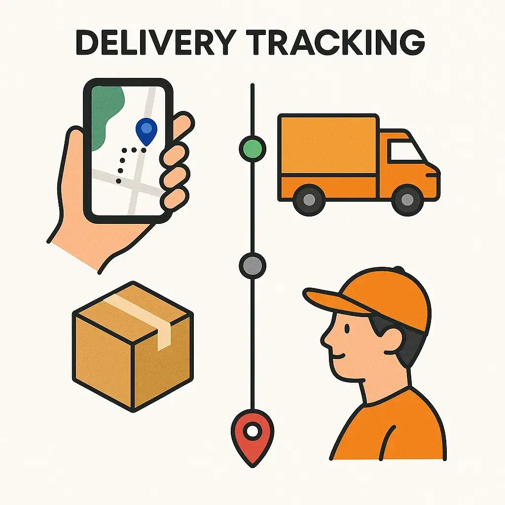 Top UberEats App Features You Should Know 3 Delivery Tracking Animation
