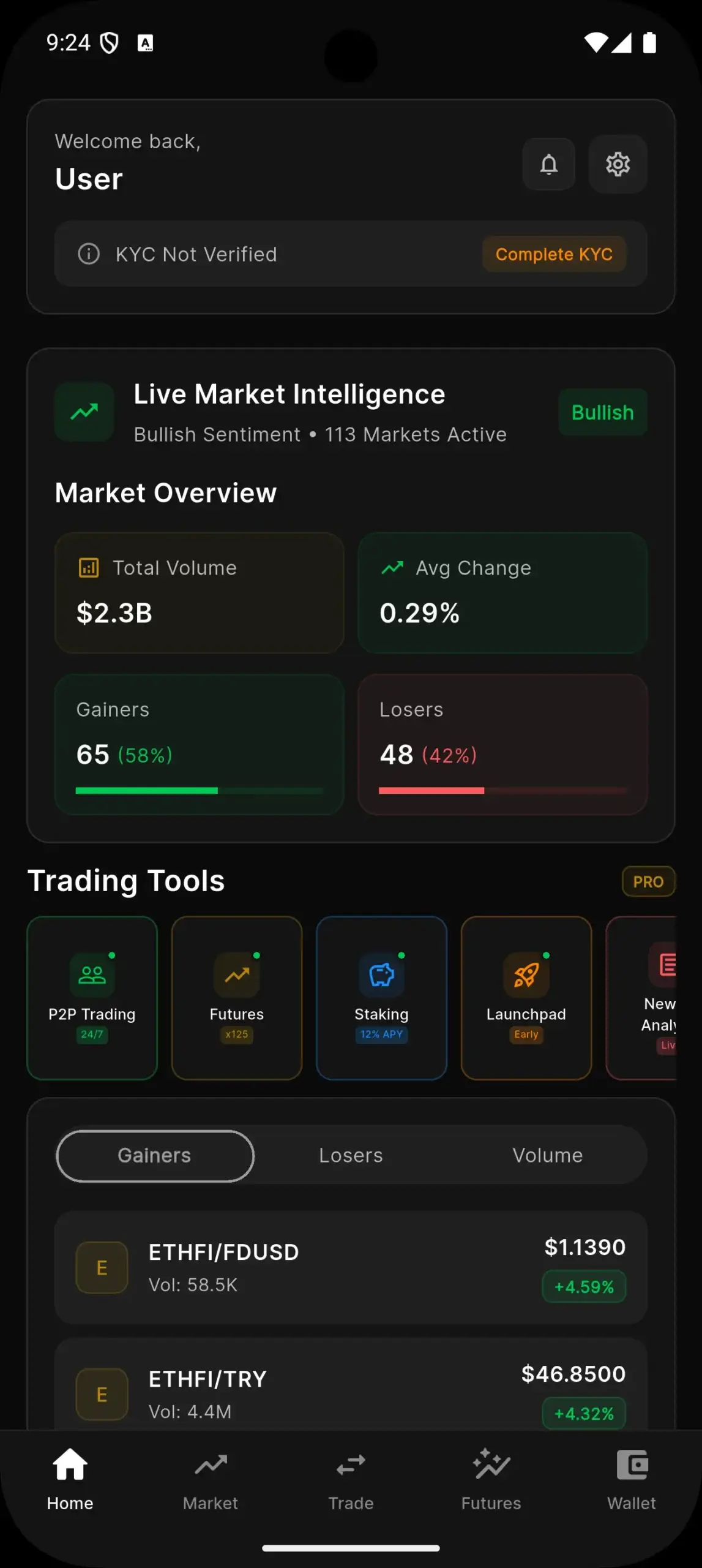 Binance Clone 20 Binance Clone App Screen 4 scaled