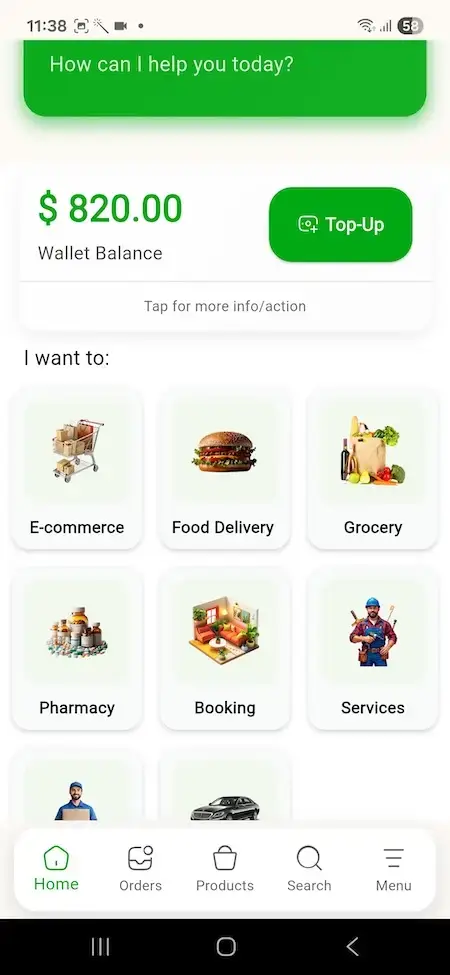 Gojek Clone 12 Gojek Clone App Screen 19