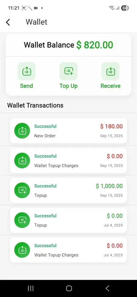 Gojek Clone 29 Gojek Clone App Screen 2