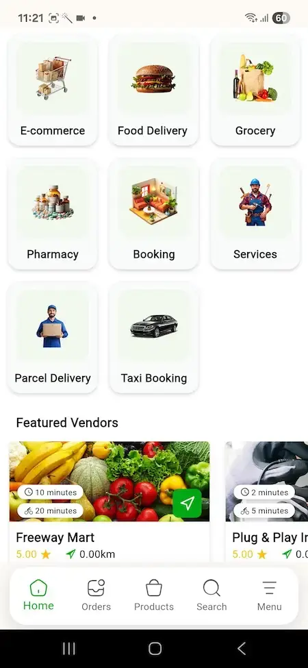 Gojek Clone 28 Gojek Clone App Screen 3