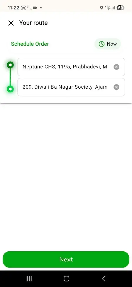 Gojek Clone 24 Gojek Clone App Screen 7