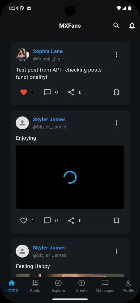 OnlyFans Clone 18 Onlyfans Clone App Screen 8