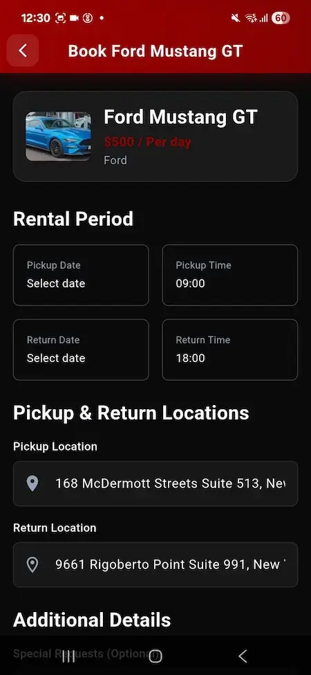 Turo Clone 14 Turo Clone App Screen 13