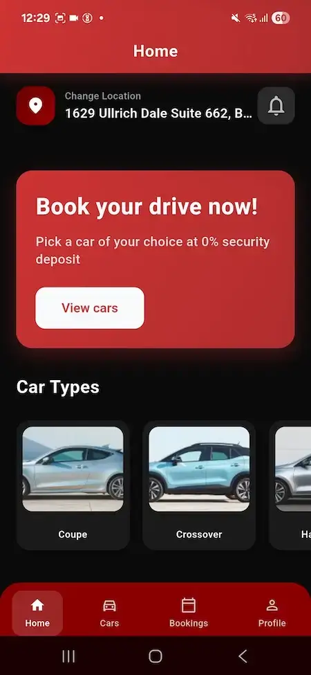 Turo Clone 24 Turo Clone App Screen 3