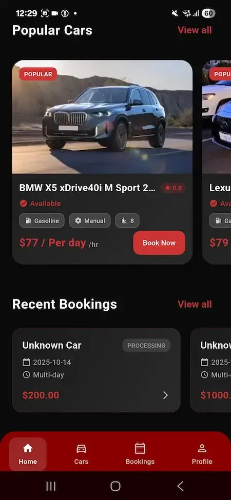 Turo Clone 22 Turo Clone App Screen 5