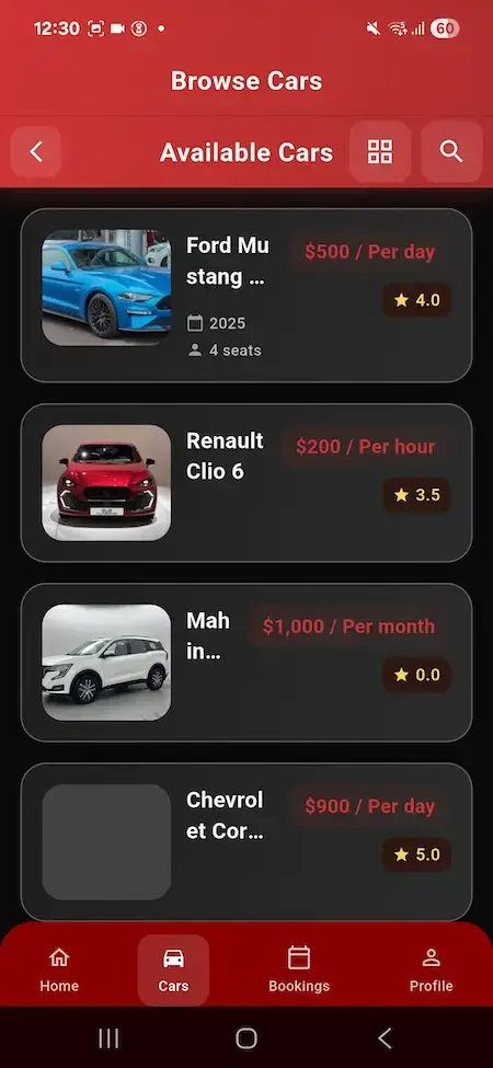 Turo Clone 19 Turo Clone App Screen 8