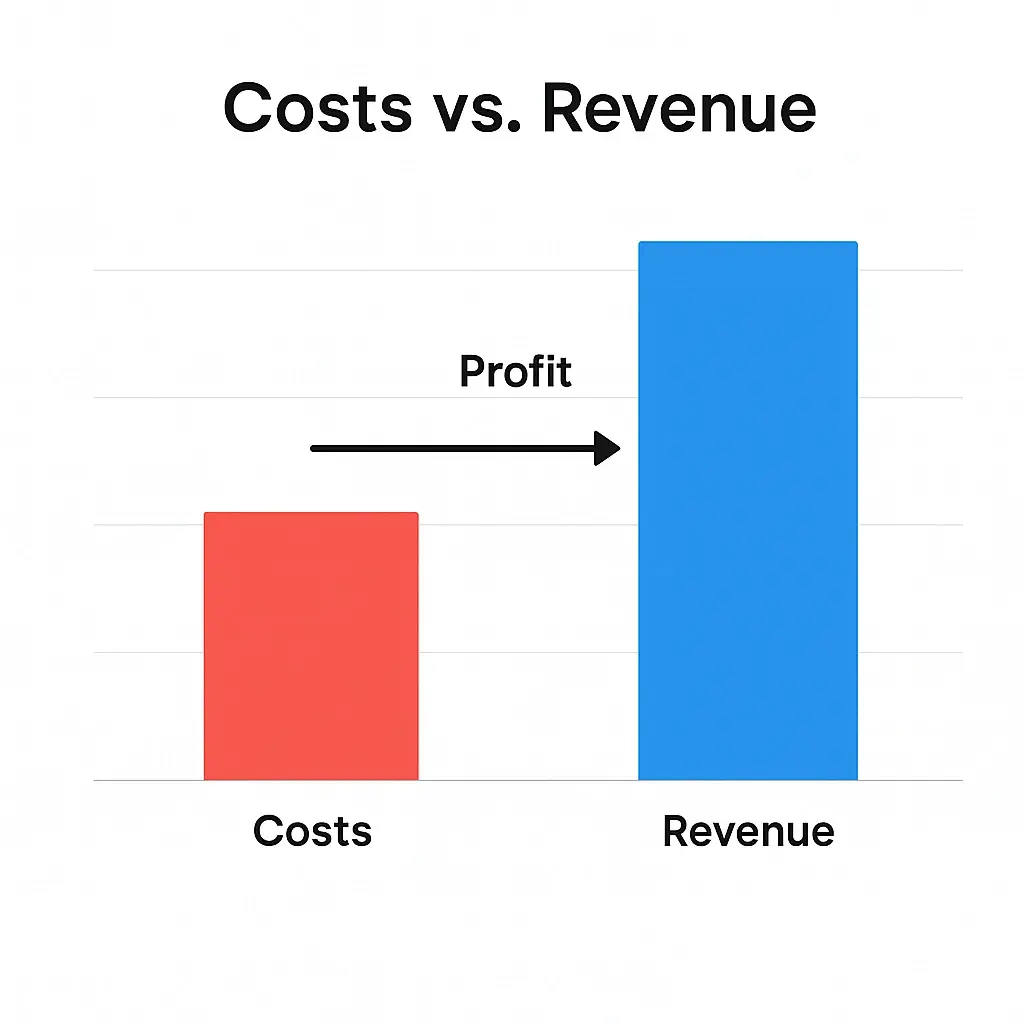 Instacart Revenue Model: How Instacart Makes Money in 2026 1 Cost vs Revenue Visualization instacart