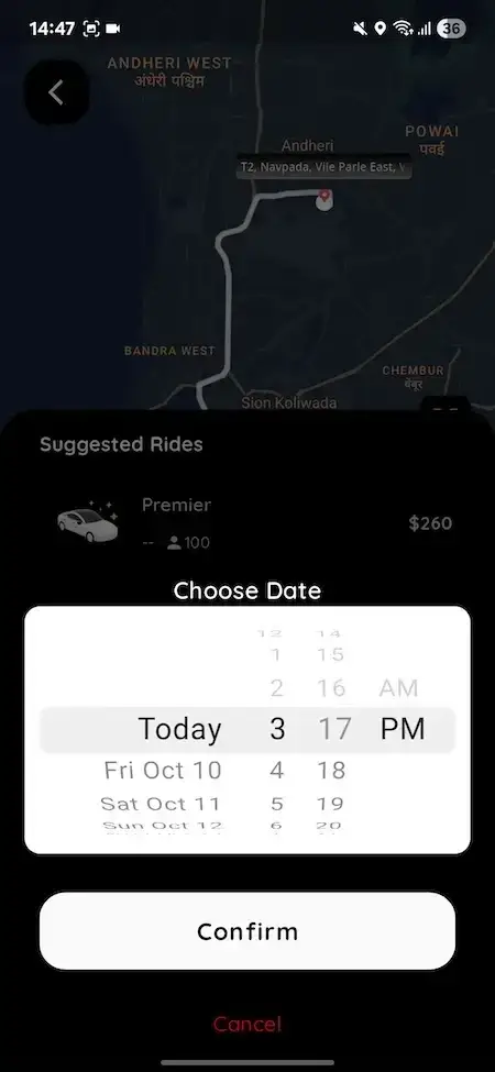 Lyft Clone 16 Lyft Clone App Screen 9