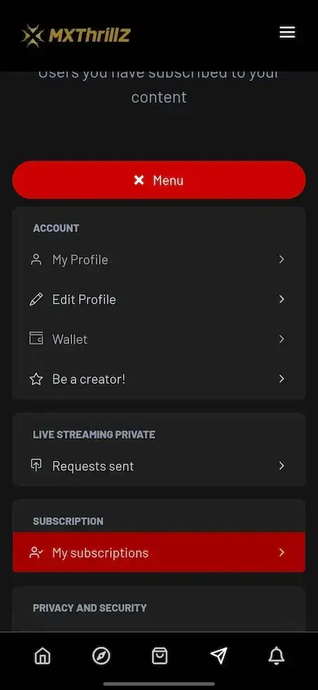 Thrillz Clone 18 Thrillz Clone App Screen 4