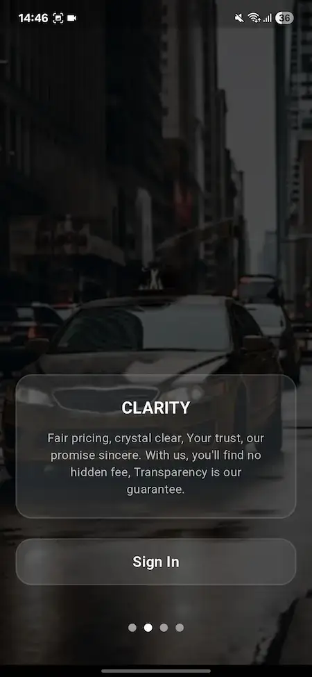 Uber Clone 23 Uber Clone App Screen 2