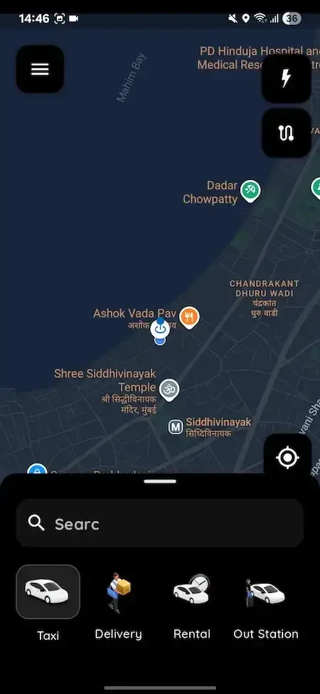Uber Clone 21 Uber Clone App Screen 4