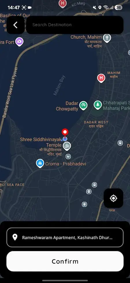 Uber Clone 20 Uber Clone App Screen 5