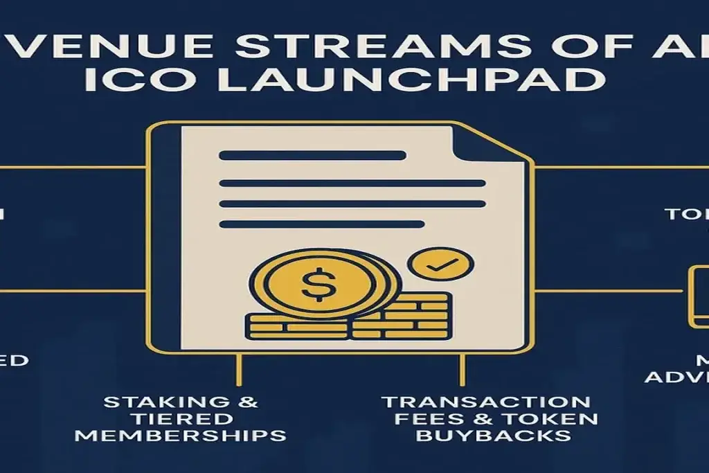 Business Model of ICO Launchpad : Complete Strategy Breakdown 2025 1 Revenue Streams and Monetization Design 10 1