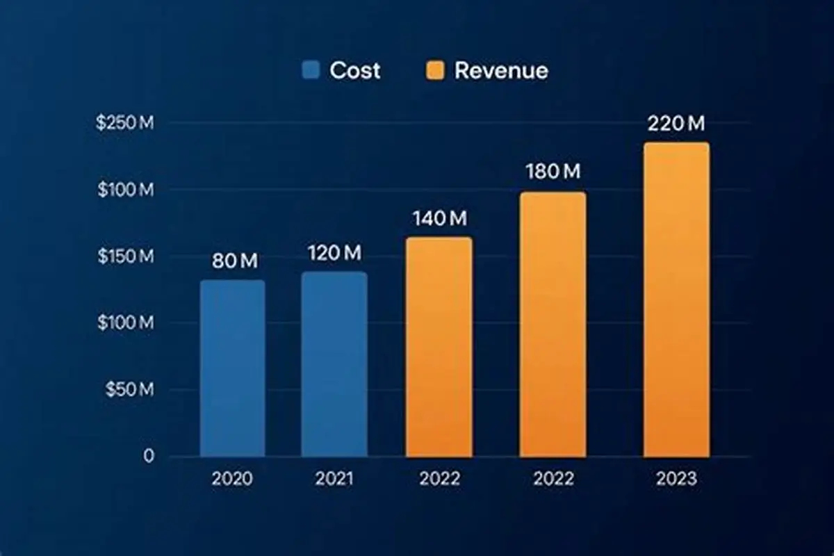 Mercado Libre Revenue Model: How Mercado Libre Makes Money in 2026 2 Cost vs Revenue visualization Mercado Libre