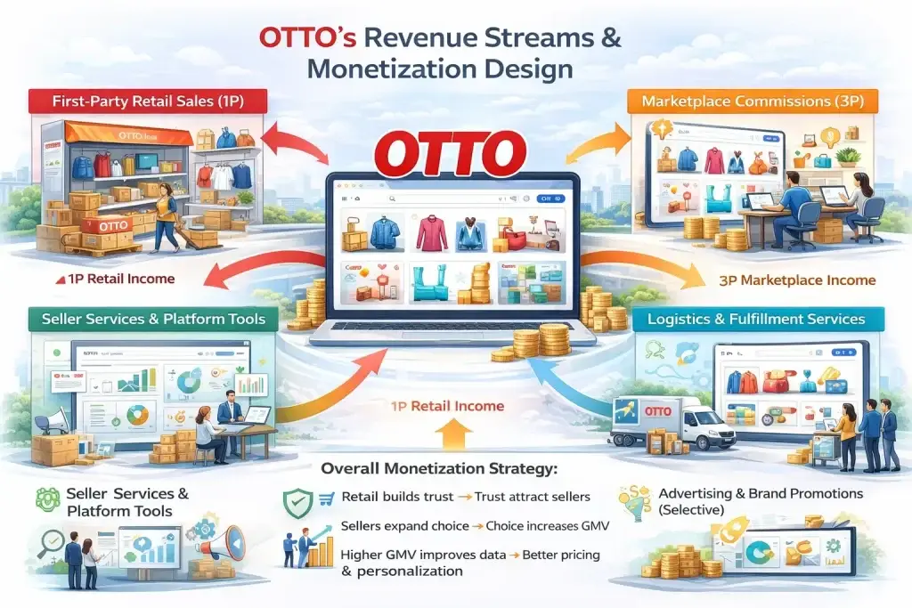 Business Model of OTTO : Complete Strategy Breakdown 2026 2 Revenue Streams and Monetization Design 23