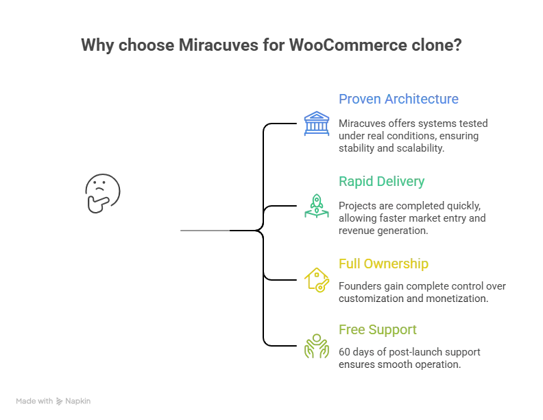 Best WooCommerce Clone Scripts 2025: Build a Scalable Ecommerce Platform from Day One 1 Why choose Miracuves for WooCommerce clone development with scalable ecommerce architecture