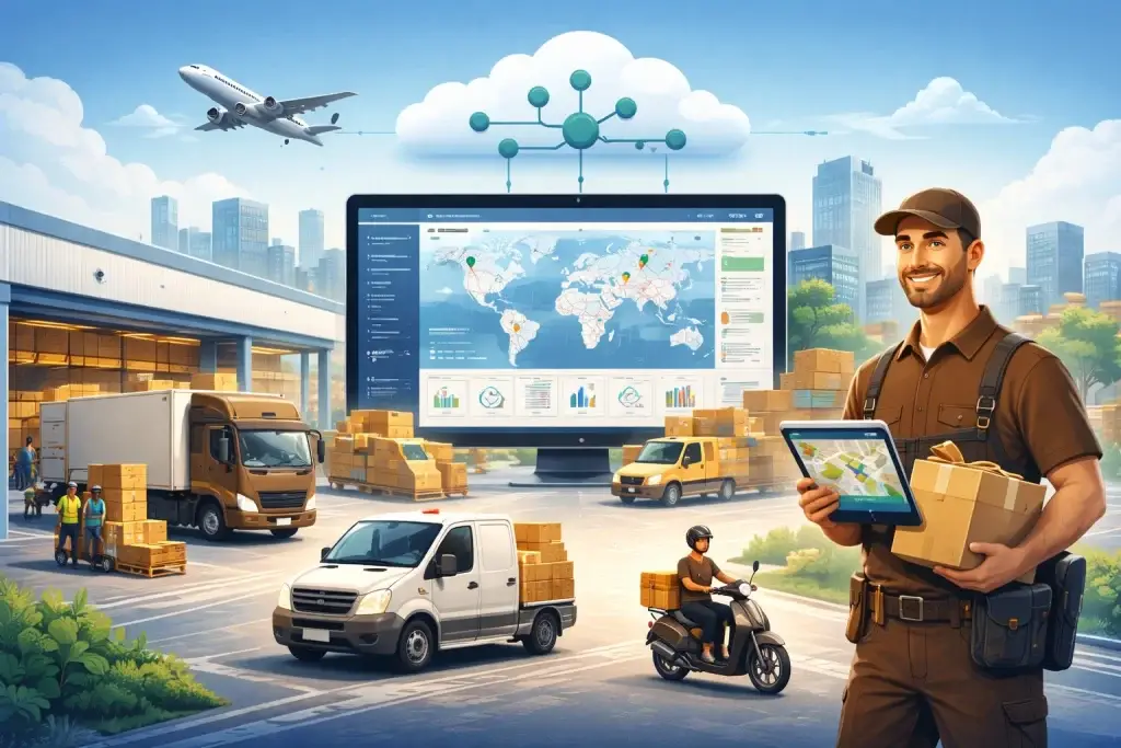 UPS clone Script logistics and courier platform for global delivery businesses